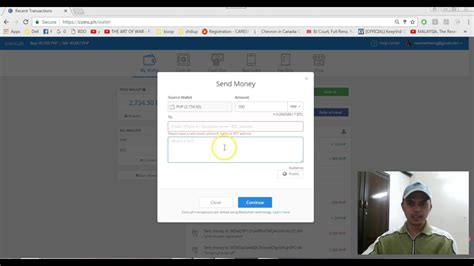 How to Login and Check Your Coins ph Wallet .
